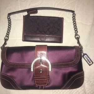 Coach Evening Purse with Coin Purse included